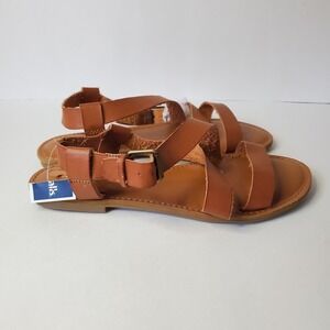 Rampage Brown‎ Strappy Sandals Size 9.5